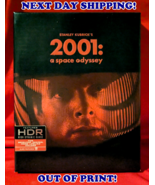 2001: A SPACE ODYSSEY (4K UHD/Blu-Ray/Bonus) SLIPBOX (3 Disc) W/ART CARD... - $32.78