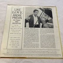 Andre Previn Like Love LP, 1958 Columbia 6-eye Stereo CL 1437 - £5.53 GBP