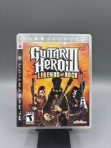 Guitar Hero 3 III Legends Of Rock (PS3, 2007) Complete CIB w/ Manual &amp; Tested - £8.61 GBP