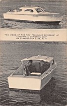 Canandaigua Lake Ny ~ New 1952 Speedboat-Letourneau Christian Camp-Postal Pho... - £8.33 GBP