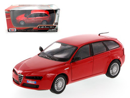 Alfa Romeo 159 SW Red 1/24 Diecast Car Model by Motormax - £33.69 GBP