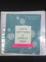 Love Letters of Great Men Audio Book 3 Cd’s  Read By Anton Lester - £7.11 GBP