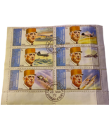 SHARJAH UAE Middle East Stamps Collection Prominent Persons  Set of 6 - £39.56 GBP