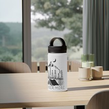 Wander More Stainless Steel Water Bottle - Durable, Reusable, Nature-Ins... - £30.03 GBP+