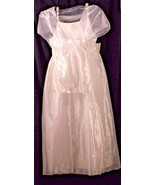Girls Jinelle Formal Dress With Floral Details Plus Shawl Wedding Commun... - €38,05 EUR