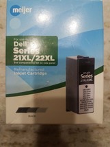 Dell Series 21XL/22XL Black Ink Cartridge Brand New In Sealed Box Meijer Black - £14.40 GBP