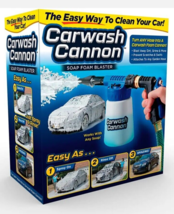 Car Wash Cannon Foam Blaster Hose Nozzle Spray Gun Easy Spray and Rinse NEW - $619.21 MXN