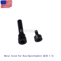 Metal Hinge Swivel Screw Replacement For Bose-Quietcomfort Qc35 I Ii Black - $18.99
