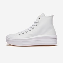Converse Chuck Taylor All Star Move Leather HI - White (A04295C) - $52.99