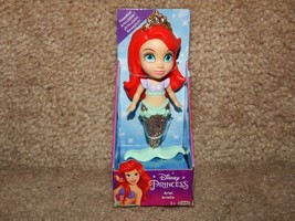 New! Disney Princess Mini Ariel Poseable Collectible Doll Free Shipping Glitter - $11.87
