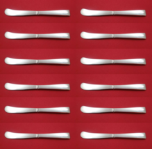 Continental by International Sterling Silver Butter Spreader HH AS Set 12 pcs 6&quot; - $593.01