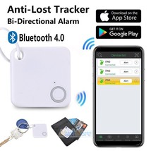 New Gps Tracker Cell Phone Bluetooth Anti Wallet Key Lost Finder Self-Po... - £17.25 GBP