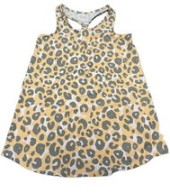 Cat &amp; Jack Girls Leopard Print Racer Back  Dress/ Swim Coverup NWT  X-Large(14) - £6.76 GBP