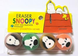 P EAN Uts Snoopy Eraser Rare Cute Flomo Old Vintage - £17.04 GBP