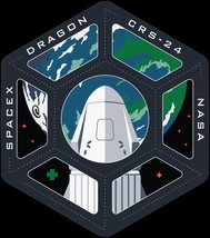 ISS Expedition 66 Dragon Spx-24 Spacex International Space Embroidered P... - £20.59 GBP+