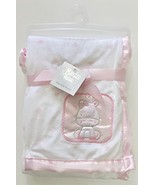 Newborn Super Soft &amp; Cudlie Baby Blanket with Satin Embroidery Applique,... - $190.20 MXN