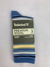Timberland Women&#39;s Femmes Premium Wool 1 Pair Crew Socks A1652-A33 Us : Osfm - £9.54 GBP