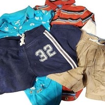 Boys Clothes Lot 24 months &amp; 2T Short sleeve shorts long sleeve sweater pants - £18.16 GBP