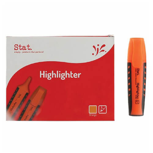 Stat Water-Based Highlighter (Box of 10) - Orange - $32.42