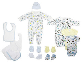 Unisex Newborn Baby 13 Pc Baby Shower Gift Set - £25.32 GBP
