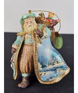 Woodland Christmas Santa Ornament Thomas Kinkade Old World Ashton Drake ... - $277.05 MXN