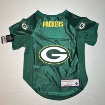 Green Bay Packers Large Dog Jersey - $375.23 MXN