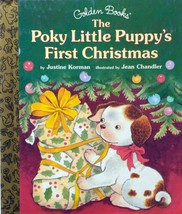 The Poky Little Puppy&#39;s First Christmas (Little Golden Book) by Justine Korman - £3.56 GBP
