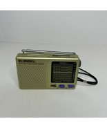 Bell &amp; Howell 9 Band World Receiver Radio Portable AM/FM/TV/MW/SW Tested... - $23.15 CAD