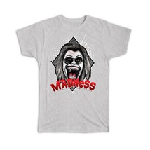 Madness Horror Face Movie : Gift T-Shirt Halloween Clown Skull Zombie Living Dea - £14.38 GBP