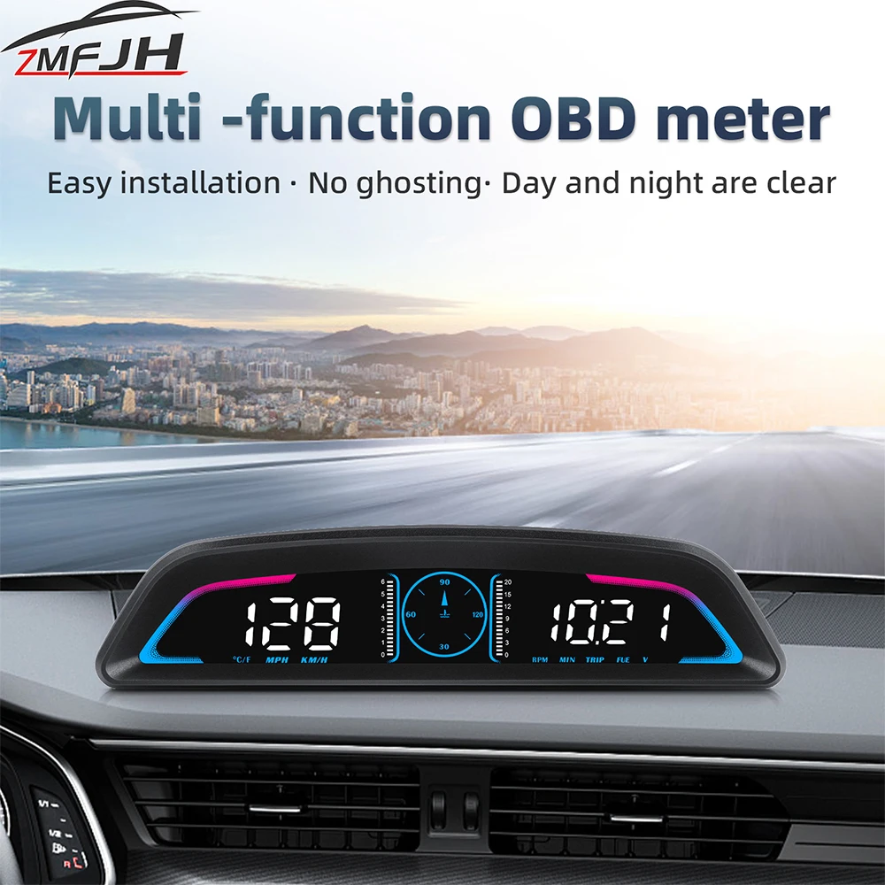 Car OBD/GPS B3 G3 Head Up Display Digital Speedometer Multifunctional HUD - £22.09 GBP+