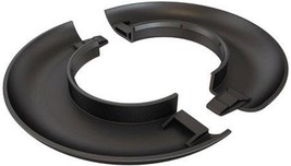 Crimson AV CAE Decorative Escutcheon Plate, Black, Clamps Around 1.5&quot; NP... - £7.56 GBP