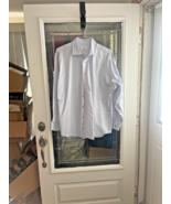 Men&#39;s Calvin Kline Dress  Shirt Regular Fit Non Iron LT  Blue Gray Butt ... - $238.97 MXN