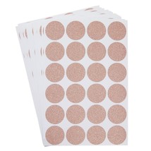 360X Round Envelop Sealing Stickers Round Glitter Dot, Sparkle For Wedding 1" - £16.74 GBP