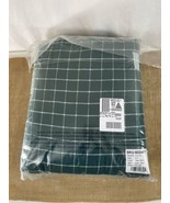 ️Lands End King Green Pld 6 oz Supima Portuguese Cotton Flannel Bed Shee... - £139.35 GBP