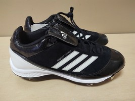 New Adidas Abbott Pro Metal W Softball Cleat Womens 7 Black/White G48352 - £22.02 GBP