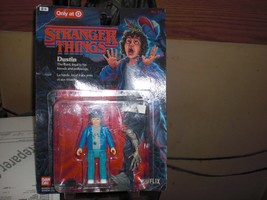 Stranger Things Dustin 4&quot; Bandai 2021 Target Exclusive  No. 2 Action Figure New  - £12.37 GBP