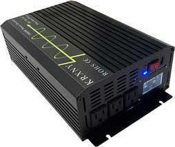 Krxny 1000W Pure Sine Wave Power Inverter 12V Dc To 110V 120V Ac 60Hz With Usb - £112.52 GBP