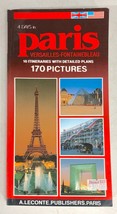 4 Four Days in Paris France Map Tourist Trip Guide 170 Pictures - $11.82