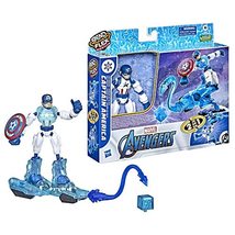 Avengers Marvel Bend and Flex Missions Captain America Ice Mission Figure, 6-Inc - £7.21 GBP