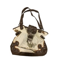 Real Tree Faux Leather Bucket Handbag Shoulder Bag Purse Camo Snap Buckl... - £30.92 GBP