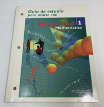 Guía de Estudio Para Usarse Con Integrated Mathematics 1 - Study Guide Textbook - £11.98 GBP