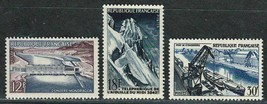 FRANCE 1956 Very Fine MNH Stamps Set Scott # 807-809 CV 18.85 $ - £14.64 GBP