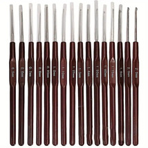 Hand Lace Crochet Needles Crochet Hooks Knitting Needles 16 Sizes (.5 to... - $3.29
