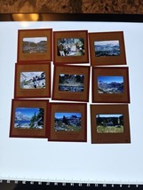 lot of 9 slides Grand Junction Ute Canyon Colorado 1957 Lot #19 - £9.16 GBP