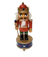 Musical Soldier Nutcracker Suite Wooden Christmas Nutcracker 9 inch tall - $32.01 CAD