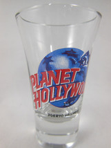 Tall frosted Shot Glass Double Valentino Disco Mazatlan Mexico RARE  - $5.53