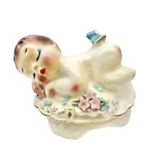 Josef Originals Vintage Figurine Sleeping Beauty 3 x 2.5 x 2 Chipped butterfly - £27.66 GBP