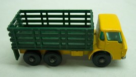 Vintage Matchbox Lesney No. 4 Dodge STAKE TRUCK Green Yellow - £23.33 GBP