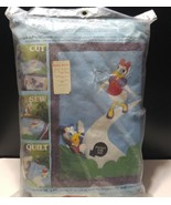 VTG Paragon Walt Disney Productions Quick Quilt Daisy &amp; Donald Duck w/To... - £22.06 GBP