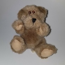 Small Brown Teddy Bear Plush 6&quot; Stuffed Animal Toy Stringers Gift Baskets - £15.73 GBP
